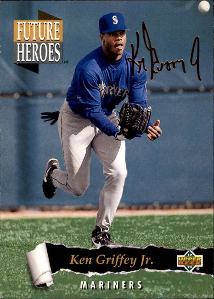 Ken Griffy jr カード Amazon.com: 1993 Upper Deck Future Heroes Baseball Card #59